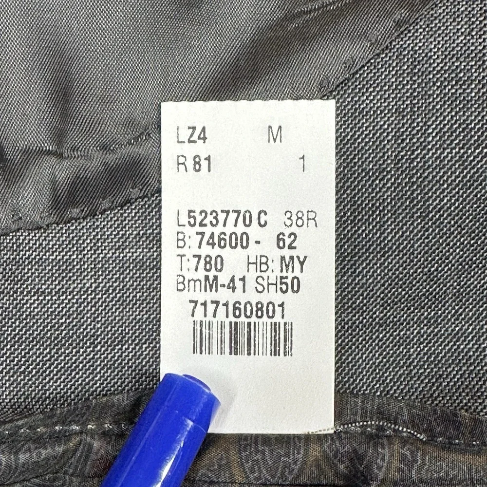 Lauren Ralph Lauren Blazer Mens‎ 38R Gray Ultra Flex Wool Suit Separate NOTE